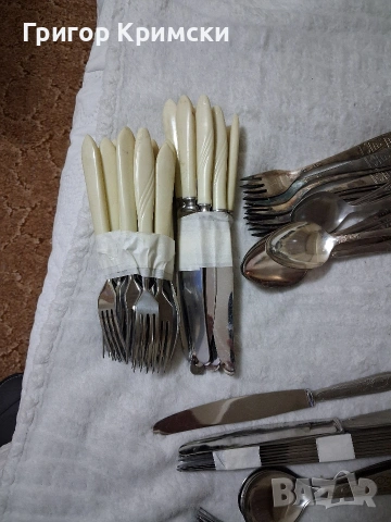 Вилици,лъжици и ножове 1бр-0,60€, снимка 10 - Прибори за хранене, готвене и сервиране - 53373884