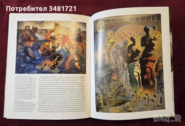Дали - живот, вдъхновение и произведения / Dalí, снимка 12 - Енциклопедии, справочници - 53748714
