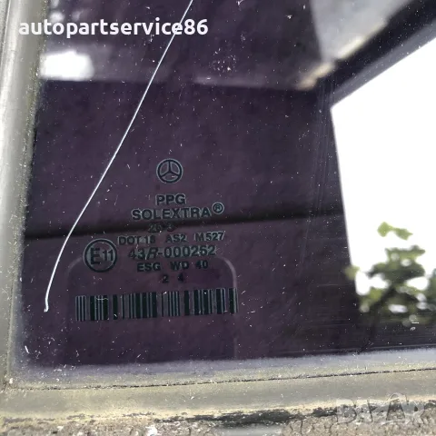 Предно ляво странично стъкло 43R-000262 за Jeep Cherokee KJ 2.8 CRD 2008, снимка 2 - Части - 55833750