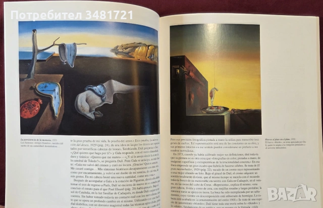 Дали - живот, вдъхновение и произведения / Dalí, снимка 6 - Енциклопедии, справочници - 53748714