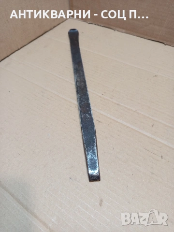 Соц Стара Авто Щанга 0.680кг. НОМЕР 1644., снимка 2 - Антикварни и старинни предмети - 53698910