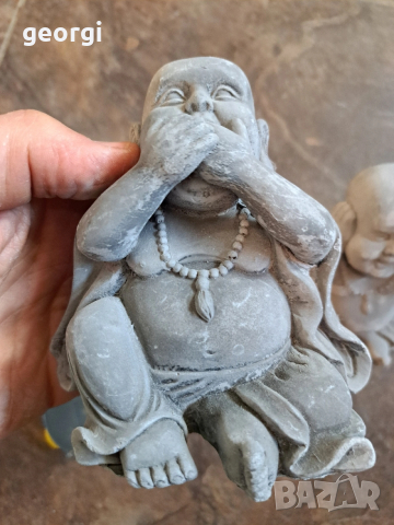 три статуетки на Буда Не знам, не чух, не видях 32/2, снимка 7 - Статуетки - 53072379