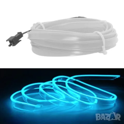 Бяла интериорна LED лента 2 метра 12V