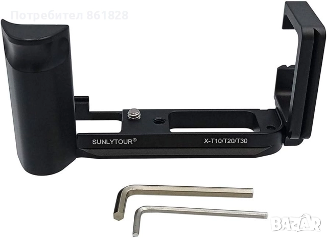 L-скоба за FUJIFILM X-T30 / X-T20 / X-T10, снимка 3 - Чанти, стативи, аксесоари - 52937800