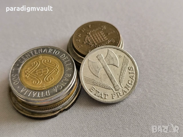 Mонета - Франция - 1 франк (немска окупация) | 1943г., снимка 2 - Нумизматика и бонистика - 51228324