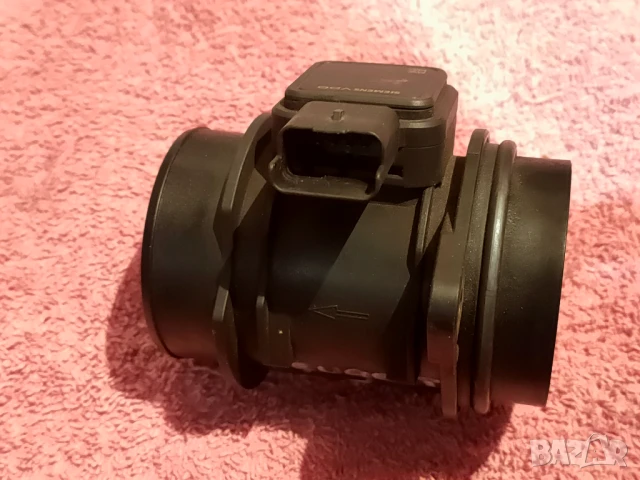 Дебитомер Siemens VDO за Peugeot 207 Citroen C3 Ford Fiesta Mazda 2 - 1.4TDCi, снимка 4 - Части - 50539134