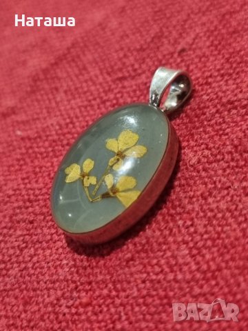 Vintage сребърна висулка, снимка 3 - Колиета, медальони, синджири - 41858759