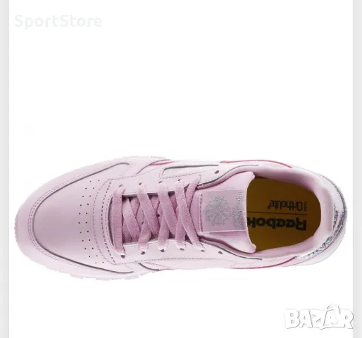 REEBOK Classic Leather Pink Pastel 38, снимка 3 - Маратонки - 48481414