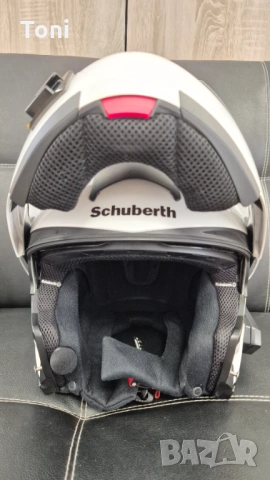Мото каска SCHUBERTH C3  с Pinlock и bluetooth + стойка за камера, снимка 5 - Други - 53785606