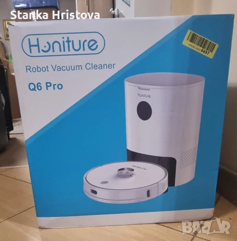 Прахосмукачка робот/самопочистваща Honiture Q6 Pro.