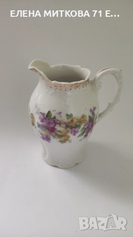 Една прекрасна барокова порцеланова каничка/латиера, снимка 10 - Антикварни и старинни предмети - 52564903