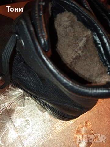CLAUDIO CONTI Оригинал Нови Италиански Мъжки Боти Изцяло от Естествена Кожа 45, снимка 6 - Мъжки боти - 53624820