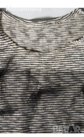 Блуза трико и тюл, снимка 2 - Блузи с дълъг ръкав и пуловери - 25012336