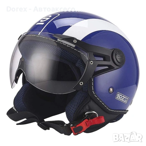 Каска за мотор Sparco - размер S, снимка 3 - Аксесоари и консумативи - 53709771