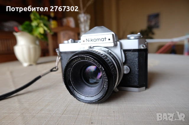 Nikkormat FT-n & Nikkor 50mm f2 Lens, снимка 2 - Фотоапарати - 53468608