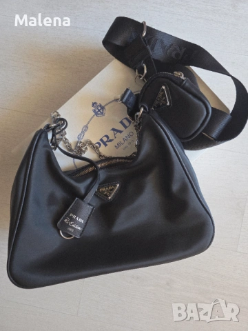 Чанта Prada с подарък, снимка 2 - Чанти - 53850088