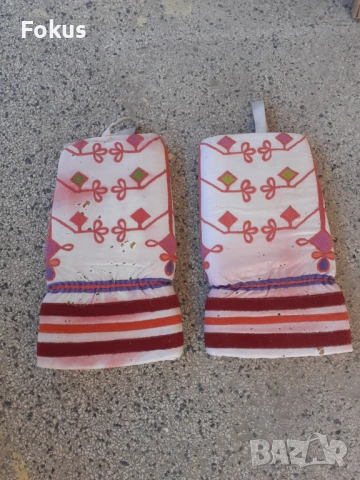 Стари кукерски навуща от народна носия етника фолклор, снимка 6 - Антикварни и старинни предмети - 53291486