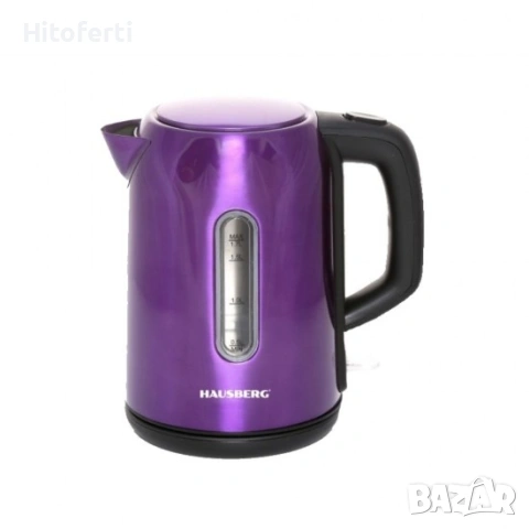 ЕЛЕКТРИЧЕСКА СТОМАНЕНА КАНА HAUSBERG HB-3608