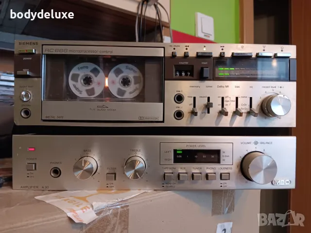 MBO amplifier A30 & Siemens RC666 усилвател + дек, снимка 2 - Ресийвъри, усилватели, смесителни пултове - 48162688