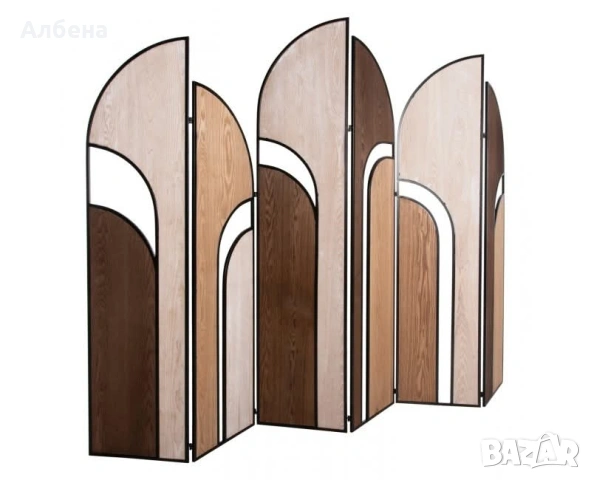 Параван Крупт – цвят натурал