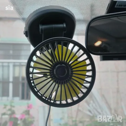 Вентилатор за кола, 12V, снимка 3 - Аксесоари и консумативи - 44386746