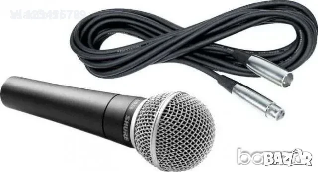 Вокален микрофон Shure Sm58, снимка 3 - Микрофони - 52288002