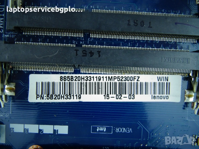 Lenovo IdeaPad B50-70 B50-80 B40-80 дънна платка ZIWB2/ ZIWB3/ ZIWE1 LA-B091P i5 i5-5200U, снимка 4 - Части за лаптопи - 52109442