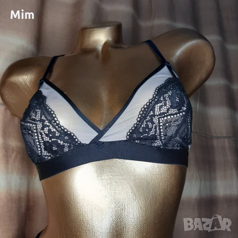 Britney spears S/M К-т Черен сутиен с прашка , снимка 3 - Бельо - 35738806