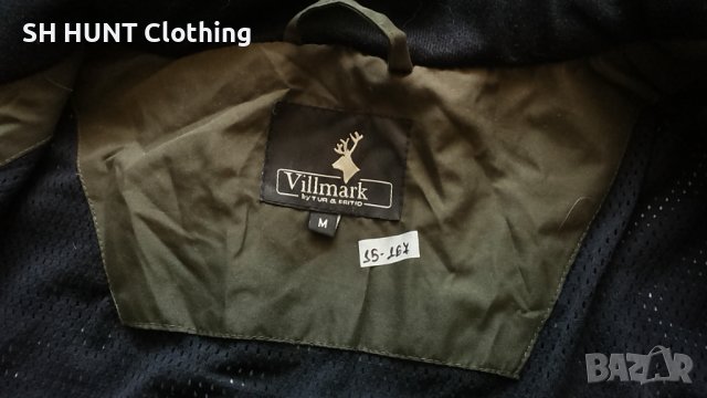 Villmark WATERPROOF HUNTING Jacket размер М за лов риболов и туризъм  яке водонепромокаемо - 116, снимка 12 - Екипировка - 39139476