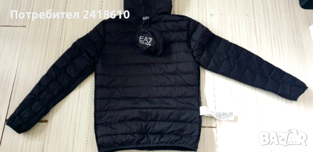 Emporio Armani EA7 Mens Down Jacket Slim Fit Size M НОВО! ОРИГИНАЛ! Мъжко Олекотено пухено Яке!, снимка 2 - Якета - 52991576