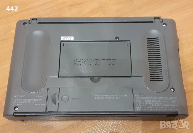 SONY ICF-SW 77, снимка 4 - Радиокасетофони, транзистори - 51987255