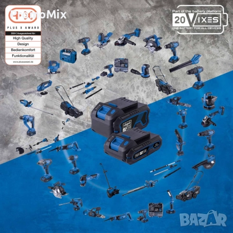 Двойно зарядно устройство Scheppach IXES SDBC4.5A 20V 240W Бързо зарядно устройство Зарядна станция, снимка 3 - Други инструменти - 52464312