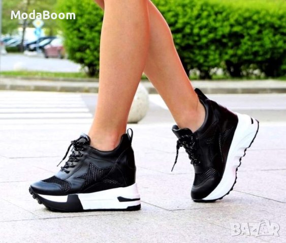 Кецове на платформа , снимка 3 - Маратонки - 41883971