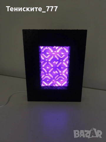 3д лампа Minecraft Nether portal