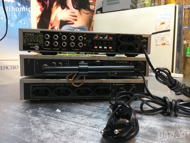Fisher CA-M300 Stereo Pre -Main Amplifier with FM-M300 TR-M300, снимка 3 - Ресийвъри, усилватели, смесителни пултове - 38839201