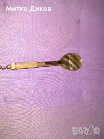 Ключодържател ракета за тенис метален с отвертка звезда, снимка 2 - Колекции - 41045771