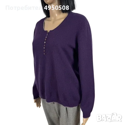 Cashmere by Charter Club Sweater 100% Kashmir size M, снимка 4 - Блузи с дълъг ръкав и пуловери - 56139689