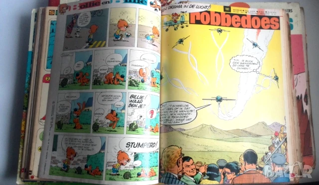 Стари комикси на немски и френски език, снимка 14 - Колекции - 51359697