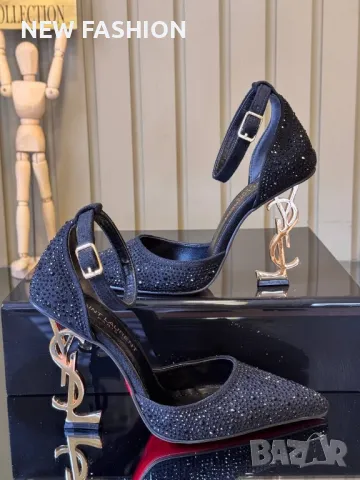 Дамски Сандали ✨Yves Saint Laurent , снимка 7 - Сандали - 50318100