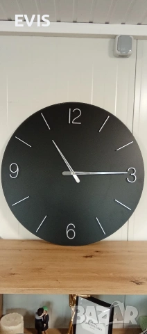 Стенен часовник KARE Design – Oscar Black (60 см)