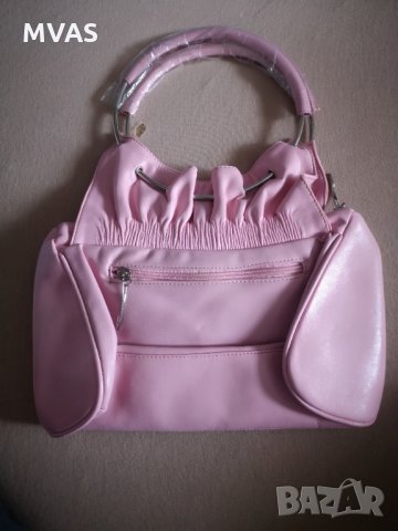 Нова розова дамска чанта преоценена, снимка 3 - Чанти - 34189216