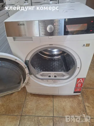 Сушилня с термопомпа AEG PROTEX PLUS 8кг. А+++, снимка 6 - Сушилни - 55800577