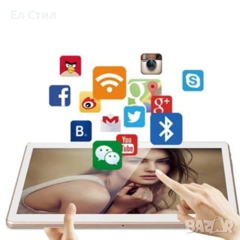 10 инчов таблет с HD качество и двойна карта SIM + Калъф. , снимка 5 - Таблети - 53309967