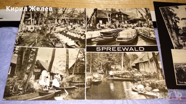 ЛОТ ЧЕТИРИ СТАРИ ПОЩЕНСКИ КАРТИЧКИ ГЕРМАНИЯ ГРАДОВЕ МОРЕ ЛОДКИ 32462, снимка 4 - Филателия - 38652728