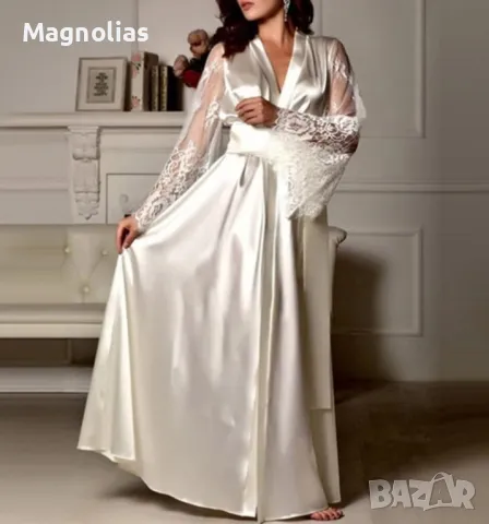 Дамски Халат Полупрозрачни , снимка 10 - Бельо - 47539470