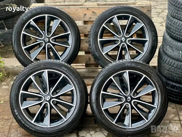 5х114.3 17 Джанти Renault Fluence Grand Scenic Megane Scenic 5x114.3 ET 49 J 7, снимка 10 - Аксесоари и консумативи - 52647581