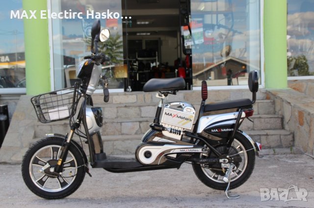 Електрически скутер-велосипед MaxMotors EBZ16 500W - BLACK, снимка 6 - Мотоциклети и мототехника - 41827533