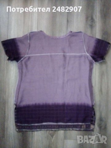 Дамска блуза - сатен, снимка 8 - Туники - 42007403