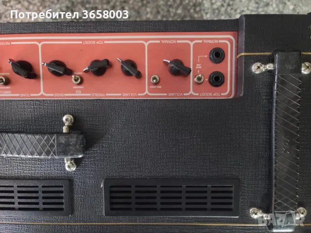 VOX AC30 CC2 2x12 лампов китарен усилвател с кожен калъф, снимка 8 - Китари - 49879989