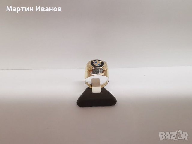 Златен мъжки пръстен BMW за кутре в Пръстени в гр. Шумен - ID35823519 —  Bazar.bg